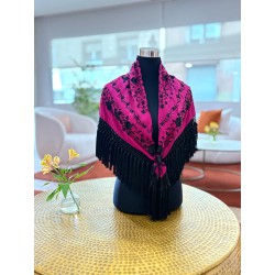 Nairobi Cuadrado Buganvilla con Negro